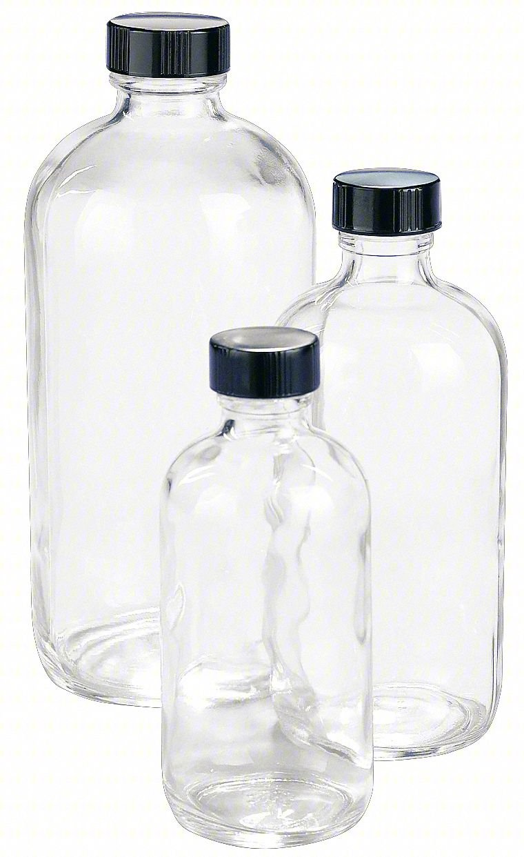 BOTTLE,136 MM H,CLEAR,60 MM DIA,PK12