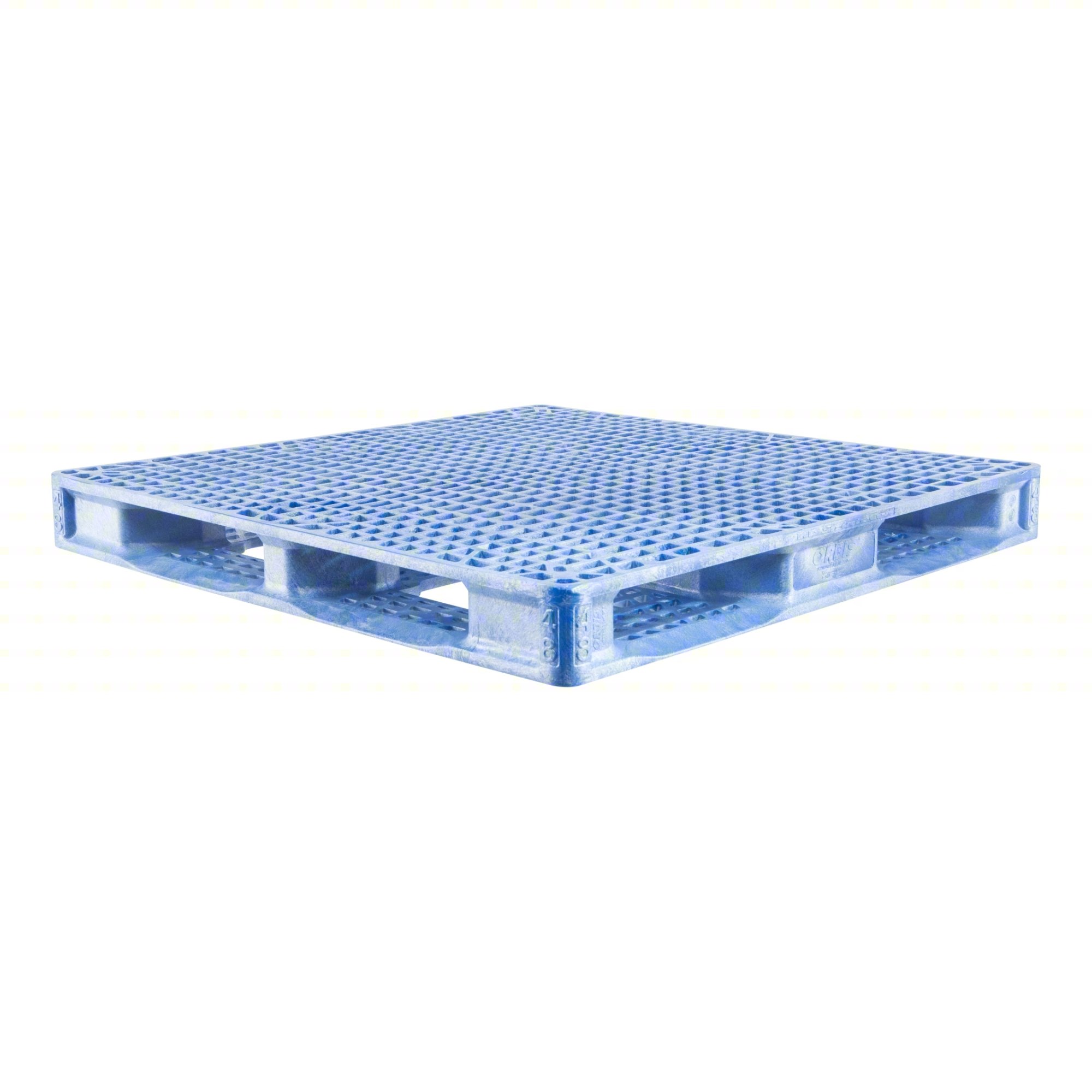 Pallet,4,000 lb.,48 In. L,48 In. W,Blue