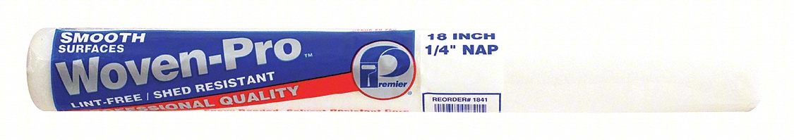PAINT ROLLER COVER: 18 IN LG, 3/16 IN NA