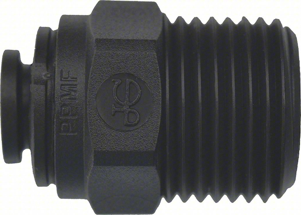 Male Connector,1/4" Tube Size,PK10