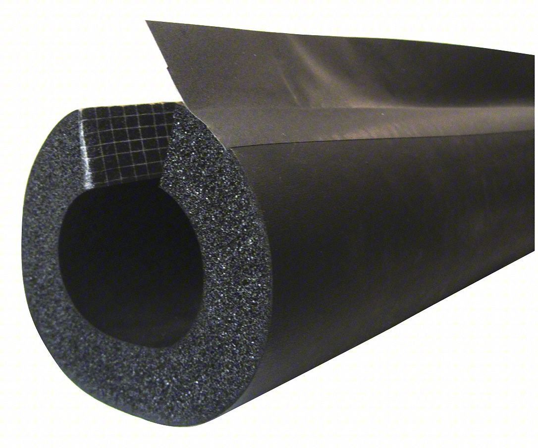 Pipe Insulation,Elstmrc,1/2inWall Thick