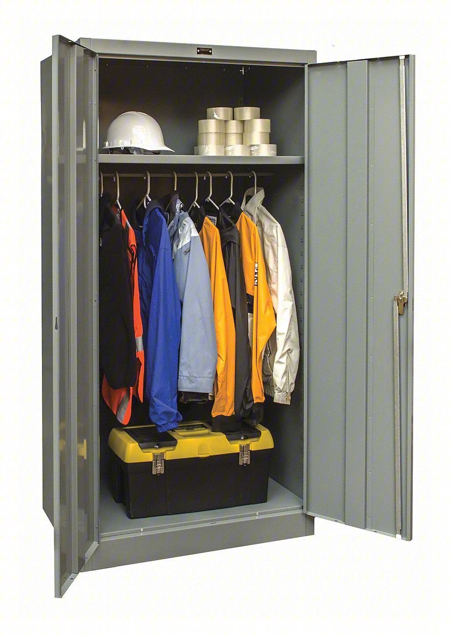 STORAGE CABINET: 36 IN X 24 IN X 78 IN,
