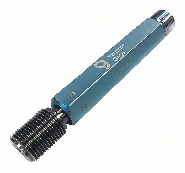PIPE THREAD PLUG GAUGE DIM TYPE INCH