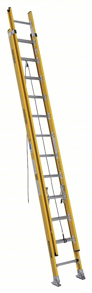 Extension Ladder,Fiberglass,24 ft.,IAA