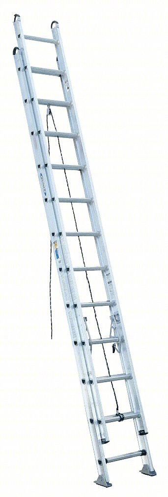 Extension Ladder,Aluminum,24 ft.,IAA
