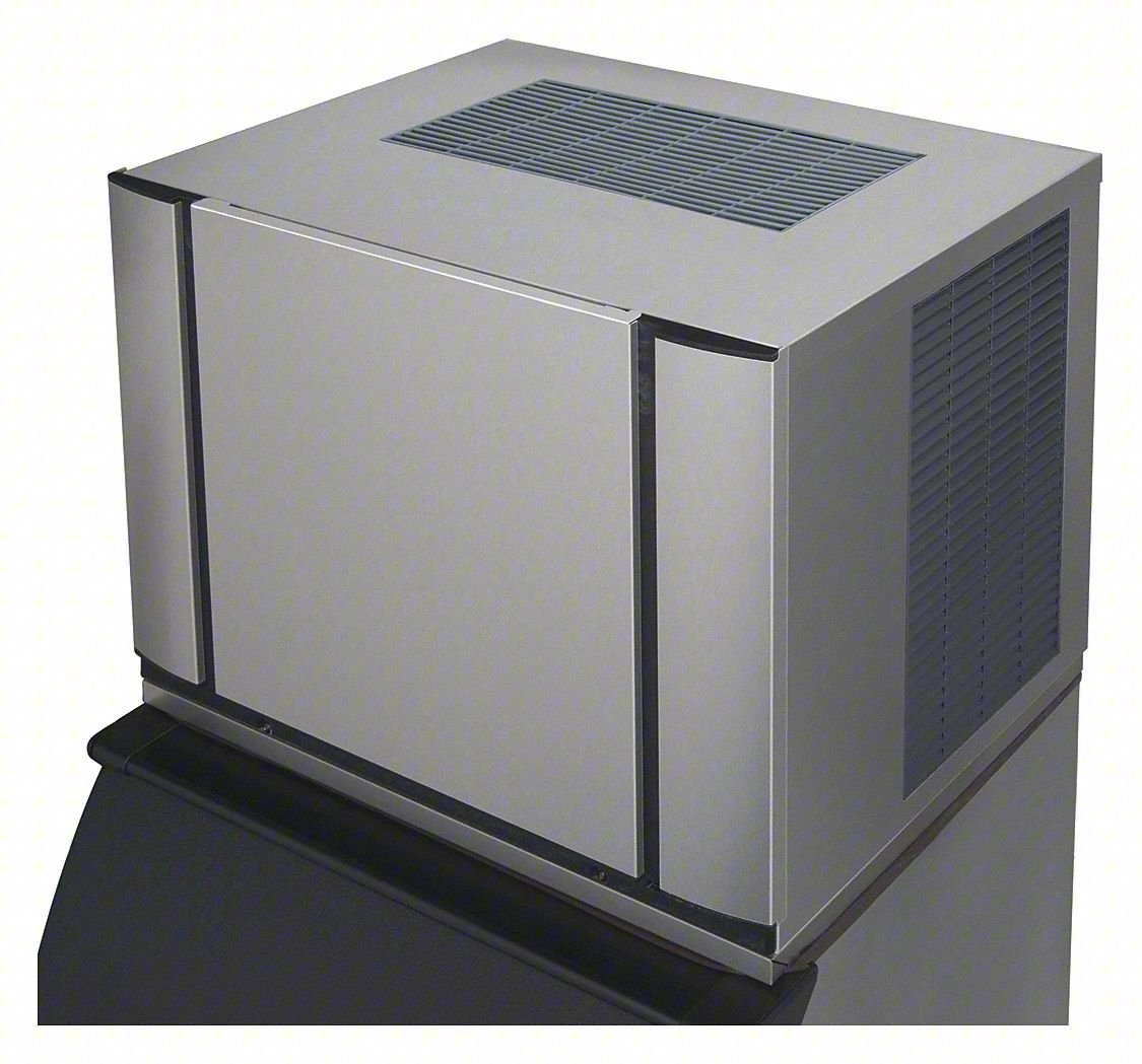 Ice Maker,21-1/4" H,Makes 310 lb.,Air