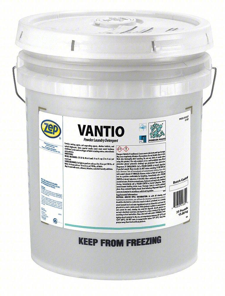 Vantio, Laundry Detergent,35 lb.