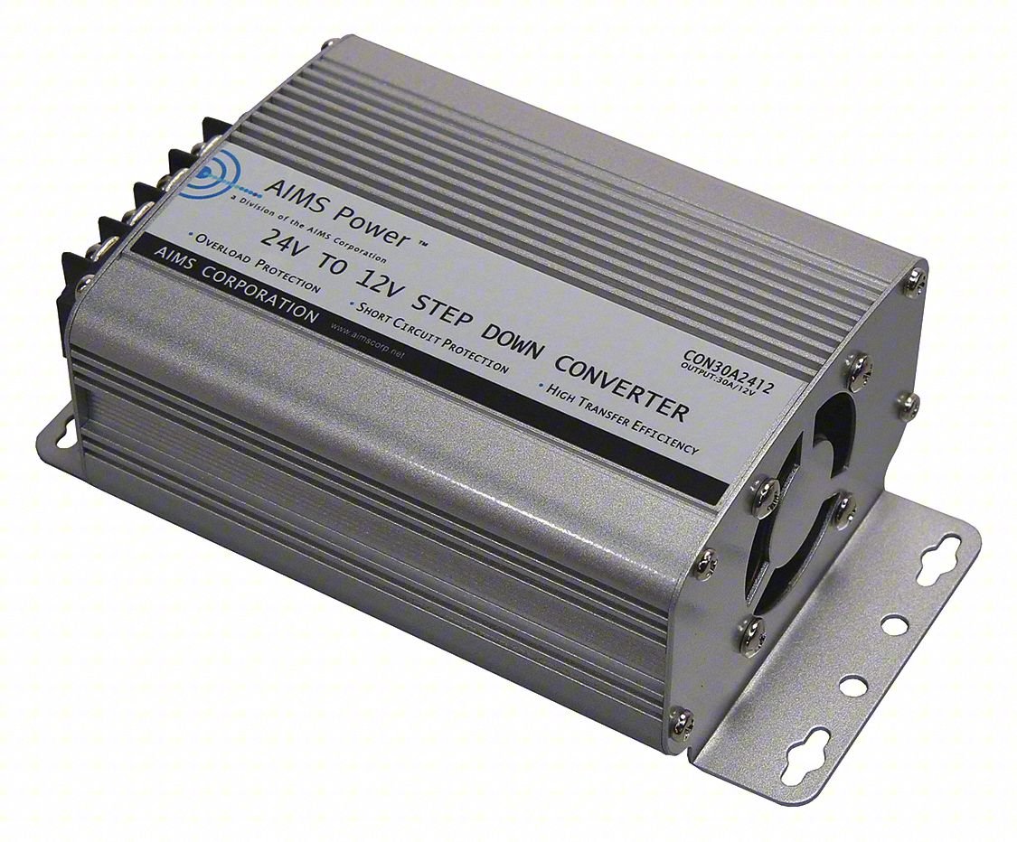 Converter,30A,24VDC to 12VDC
