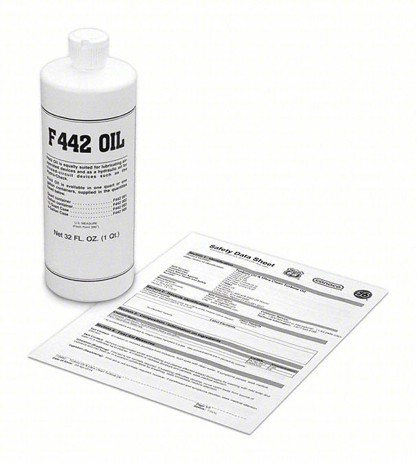 LUBRICATOR OIL: MFR PART # F442001