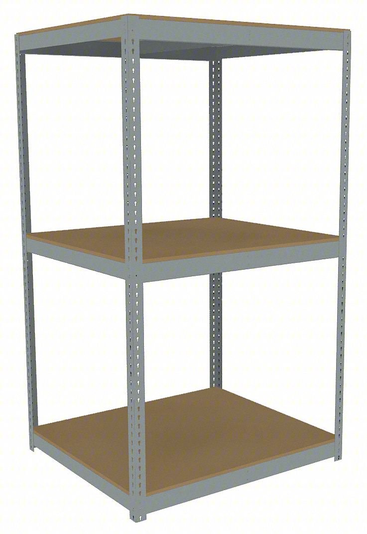 Boltless Shelving,42x84x48in, Strtr