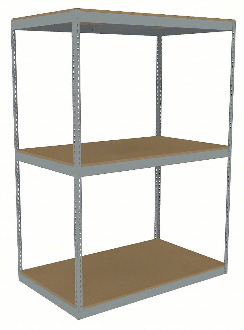 Boltless Shelving,30x84x72in, Strtr