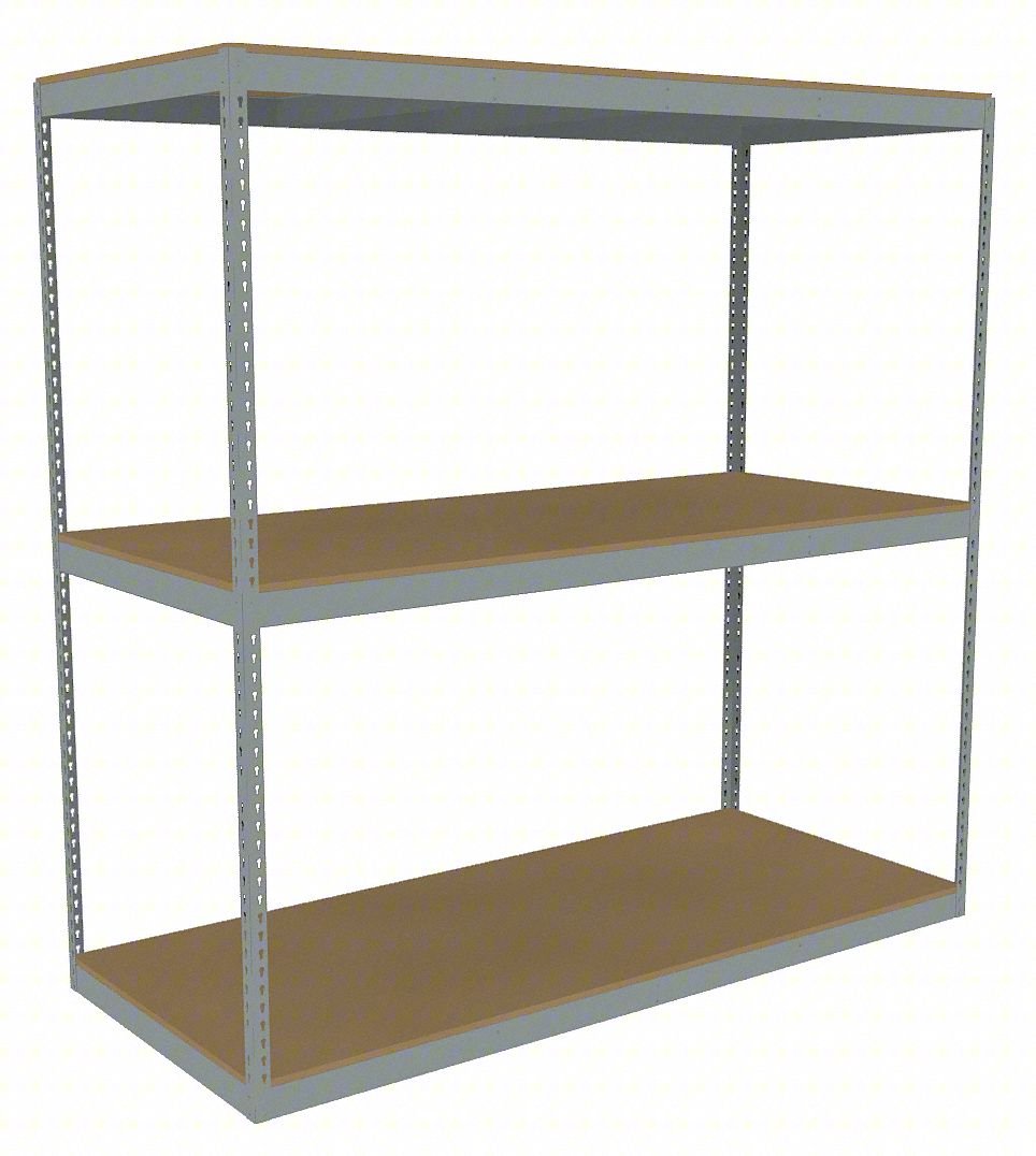 Boltless Shelving,30x84x96in, Strtr