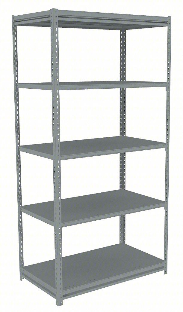 Boltless Shelving,24x84x48in, Strtr