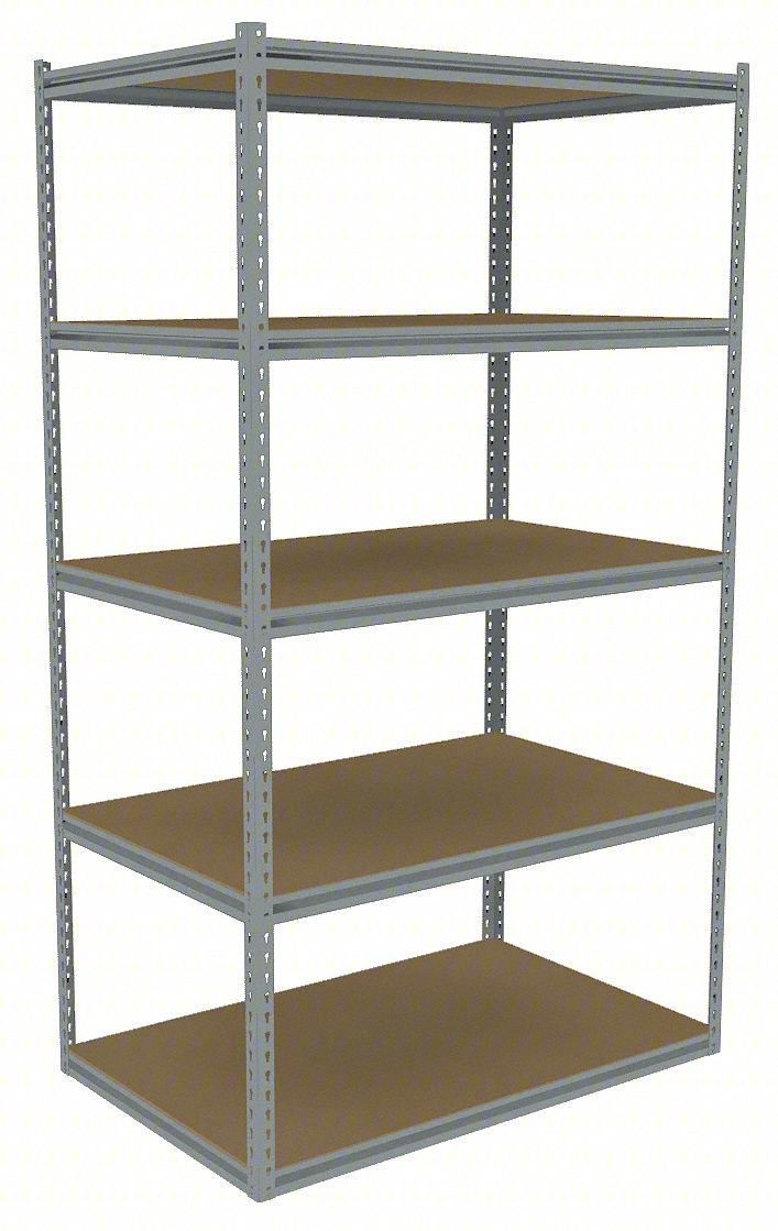 Boltless Shelving,30x84x36in, Strtr