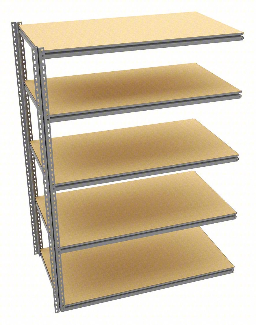 Boltless Shelving,36x84x60in, AdOn