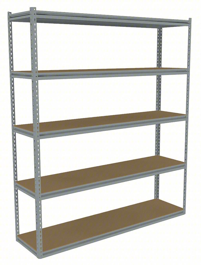 Boltless Shelving,18x84x72in, Strtr