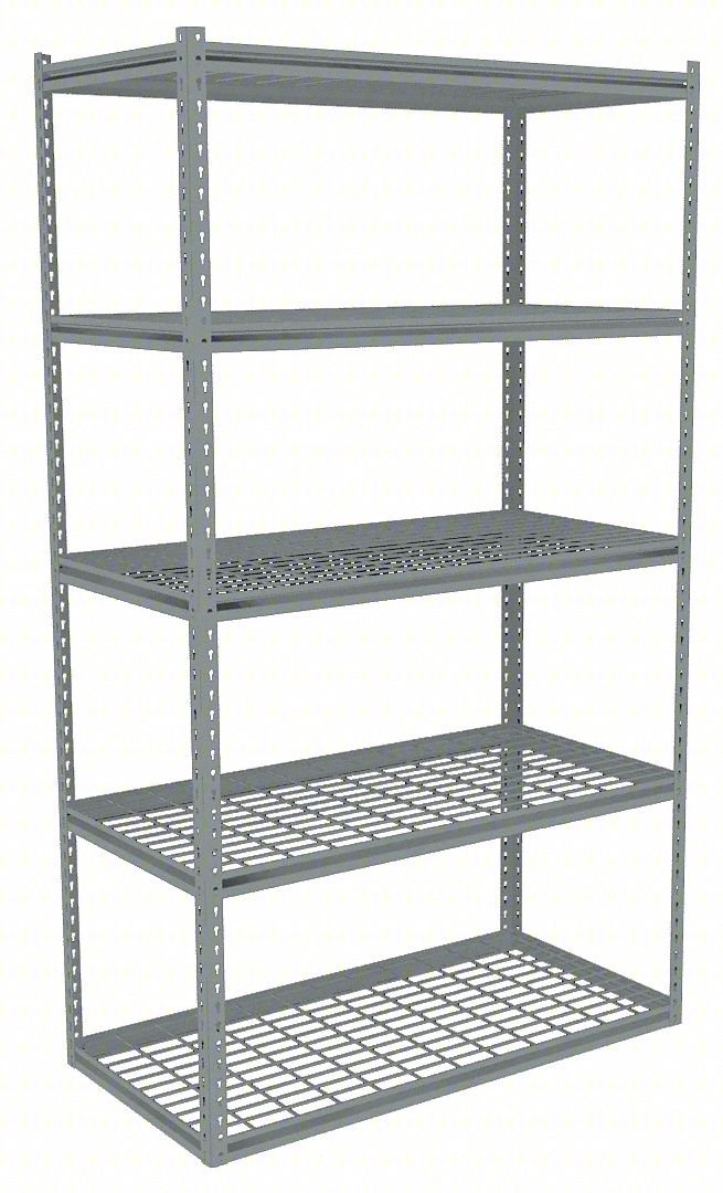 Boltless Shelving,30x84x42in, Strtr