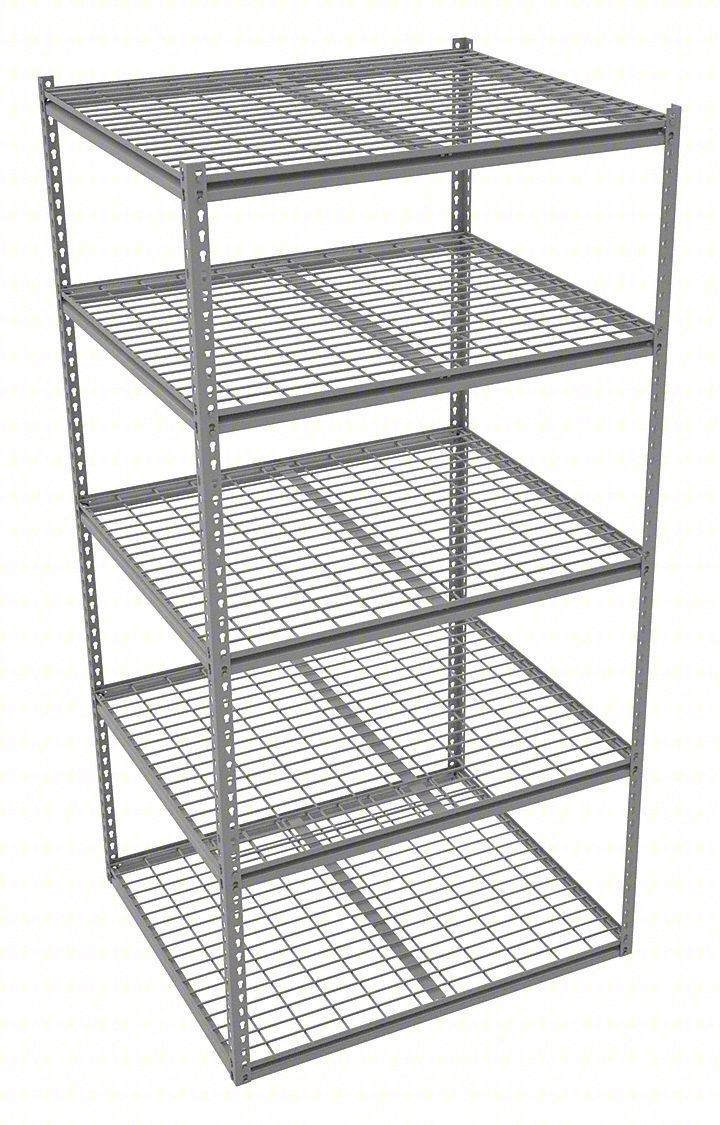 Boltless Shelving,36x84x42in, Strtr