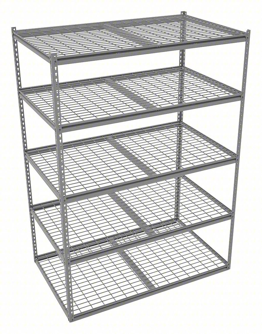 Boltless Shelving,36x84x60in, Strtr