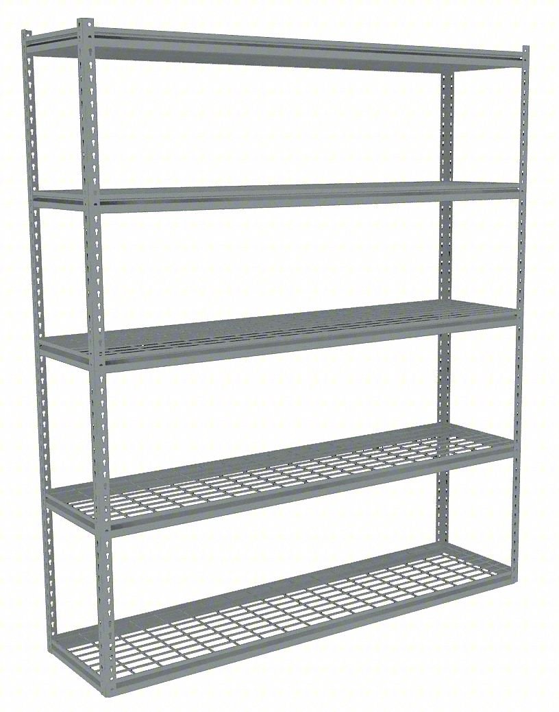 Boltless Shelving,18x84x72in, Strtr