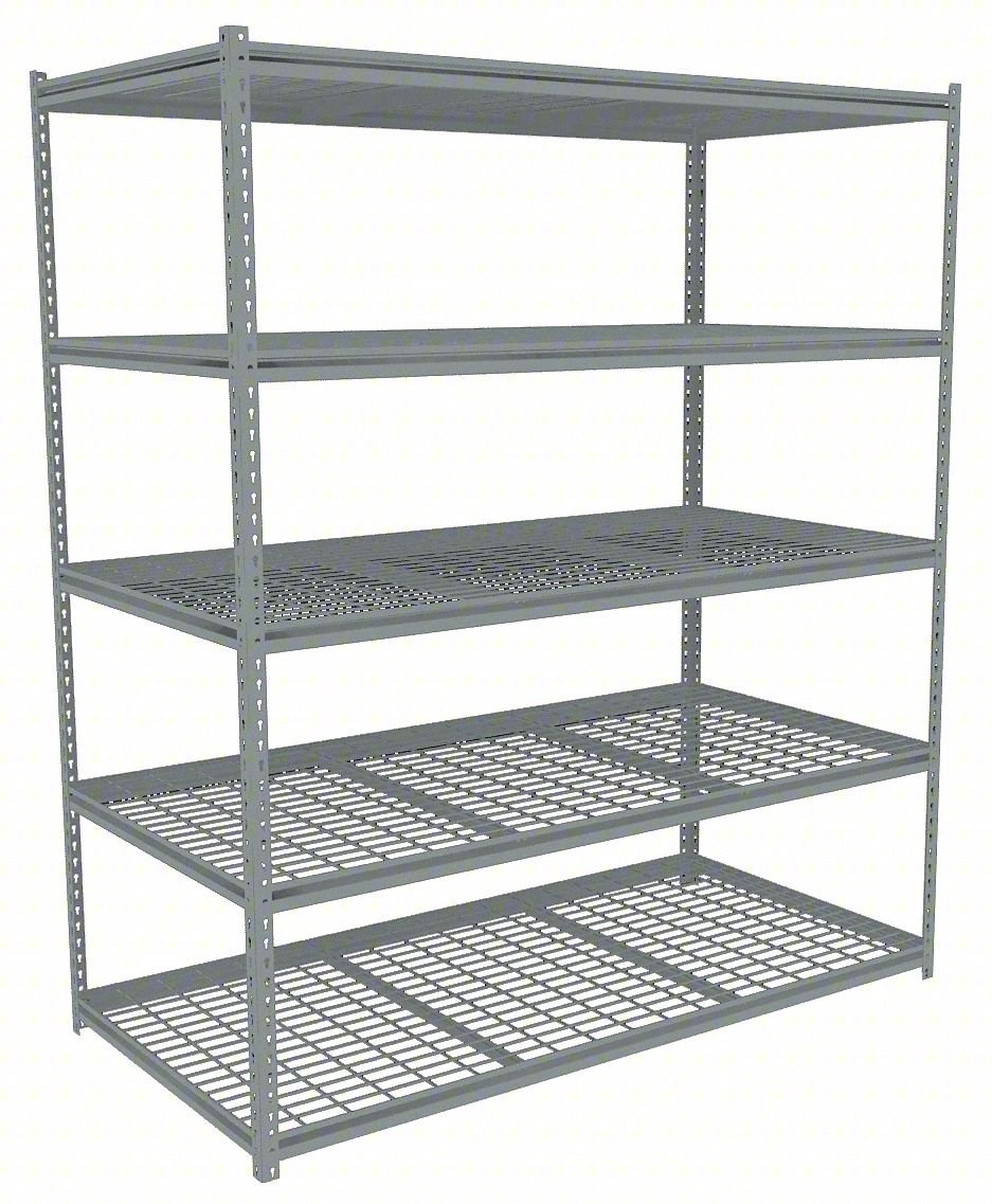 Boltless Shelving,36x84x72in, Strtr