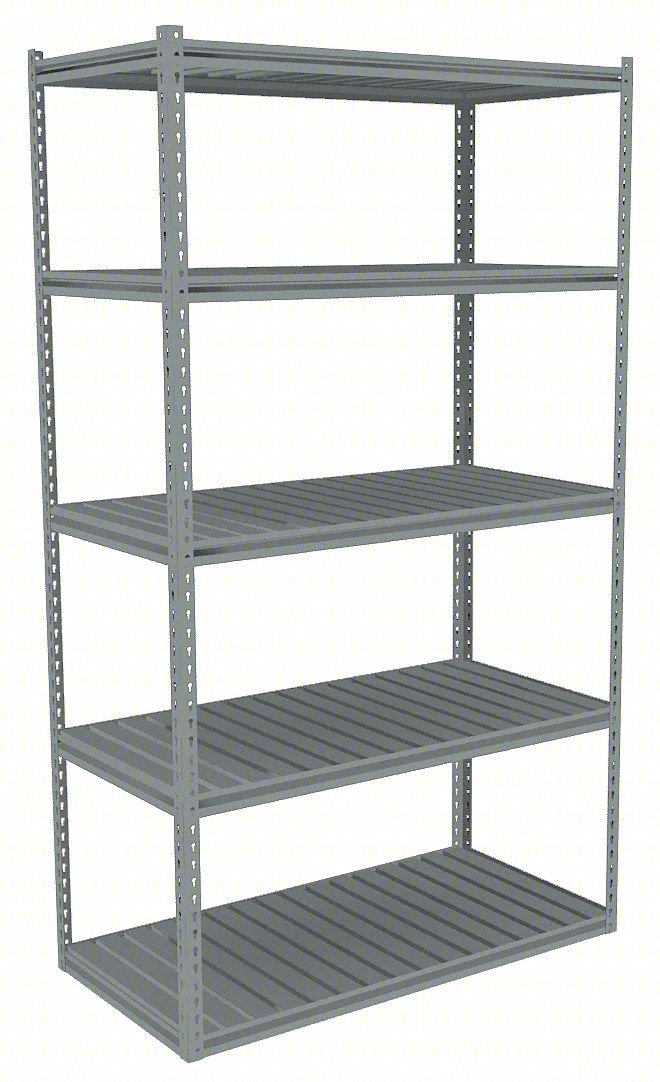 Boltless Shelving,24x84x48in, Strtr