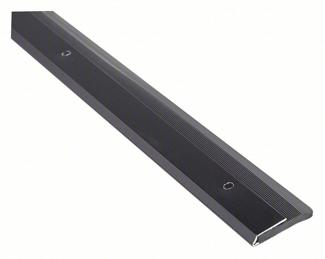 DOOR SWEEP: SINGLE FIN INSERT, ALUMINUM,