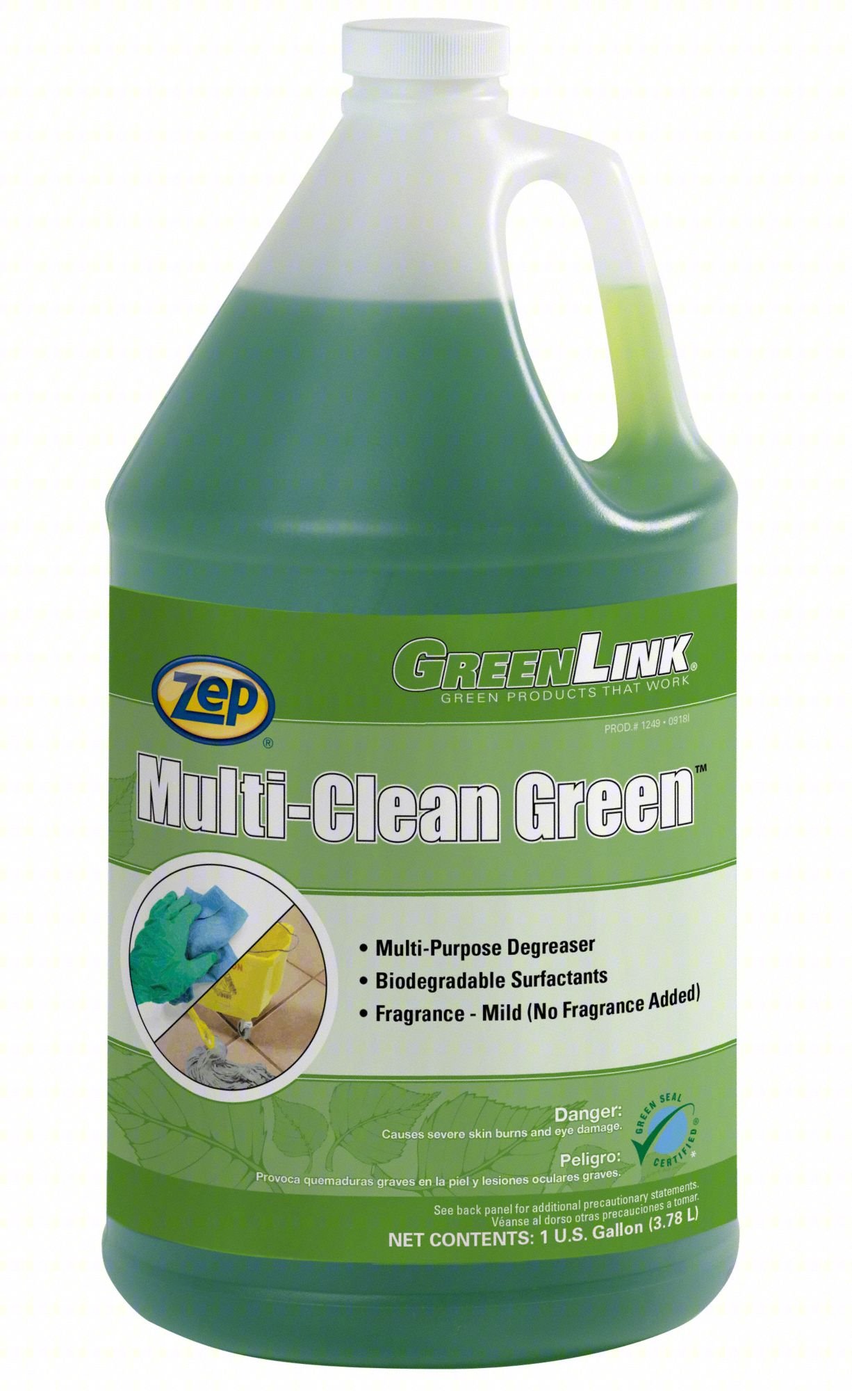 Cleaner,Size 1 gal.,Jug,Liquid,PK4