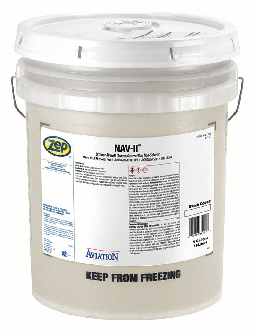 CLEANER/DEGREASER: WATER-BASED, BUCKET,