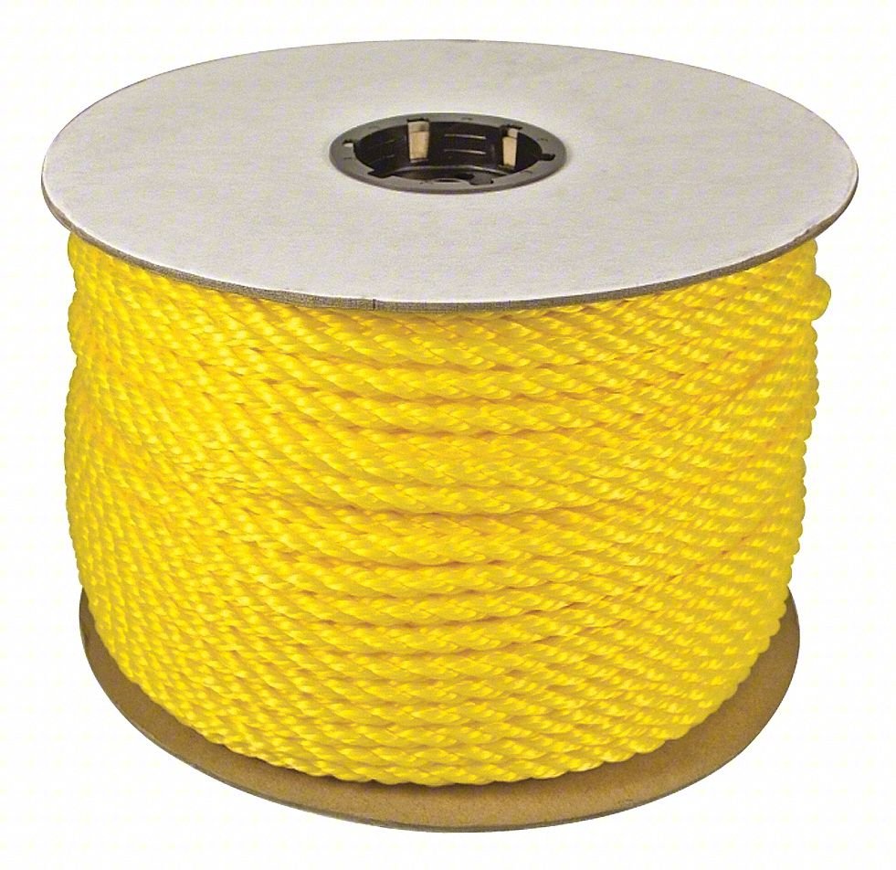 GEN. PURP. UTILITY ROPE,1/4"DIA.X1,200'L