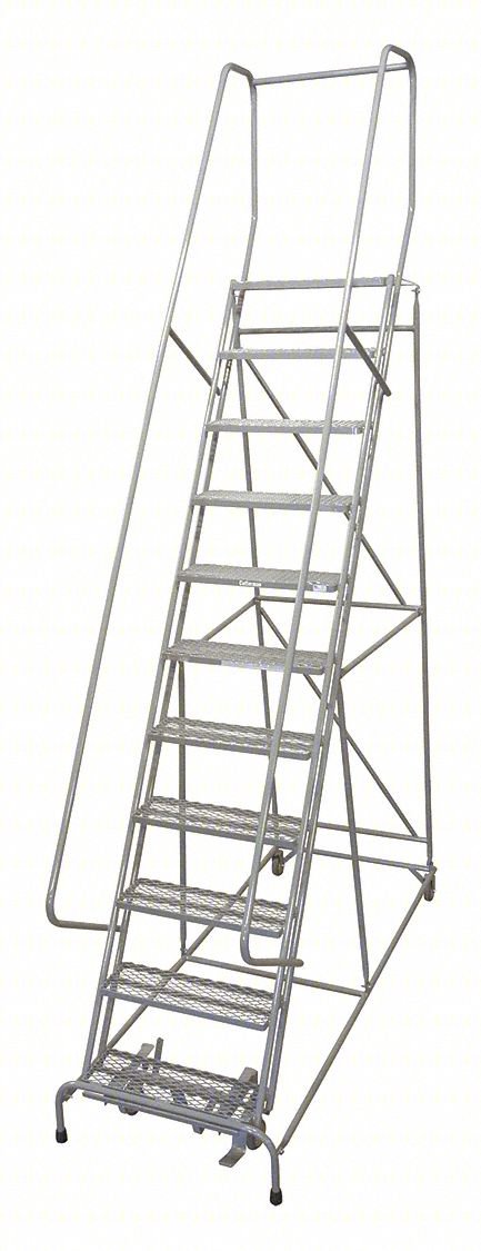 Rolling Ladder,162in.H x 32in.W,12 Steps