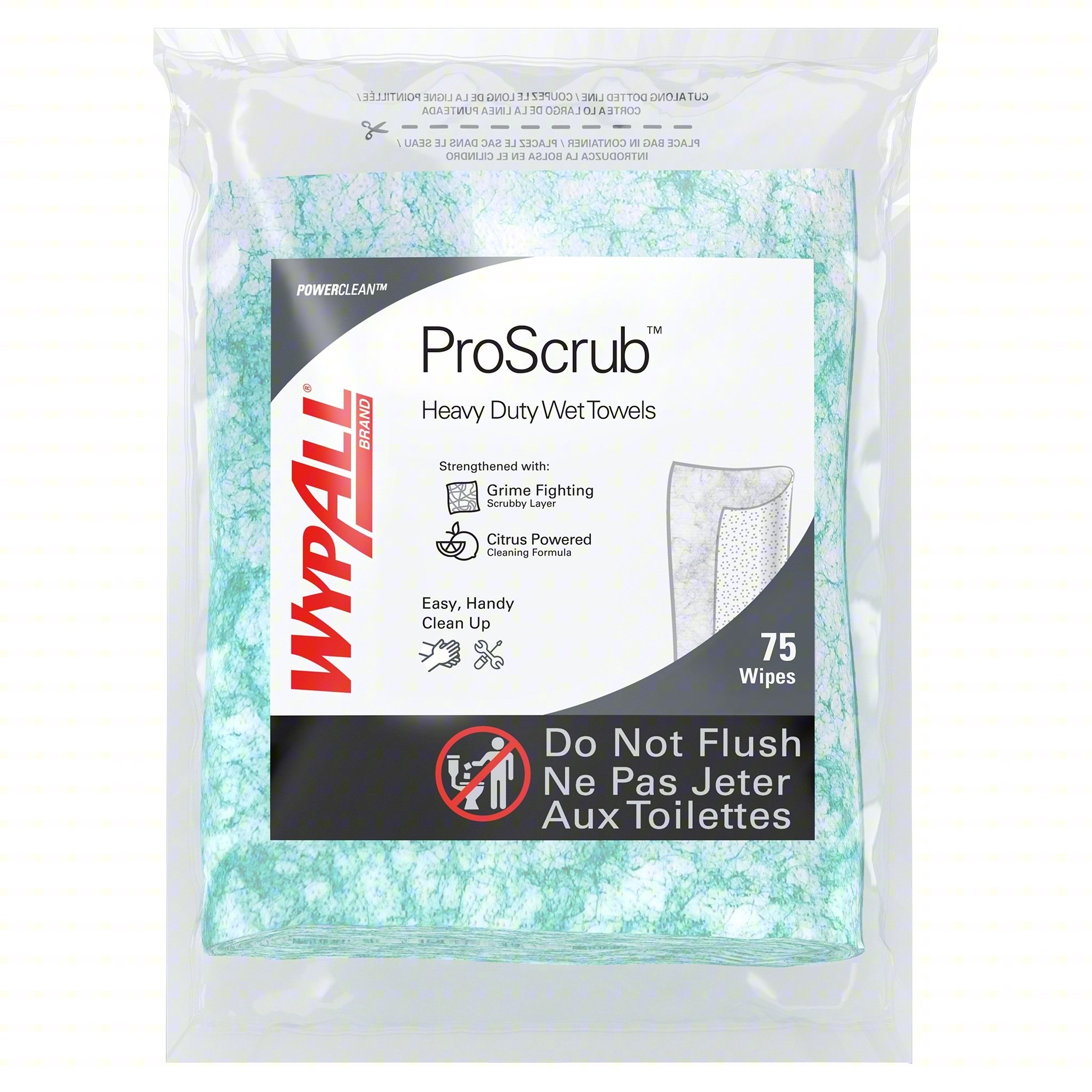 CLEANING WIPES,CITRUS,12 INL,9.5 INW