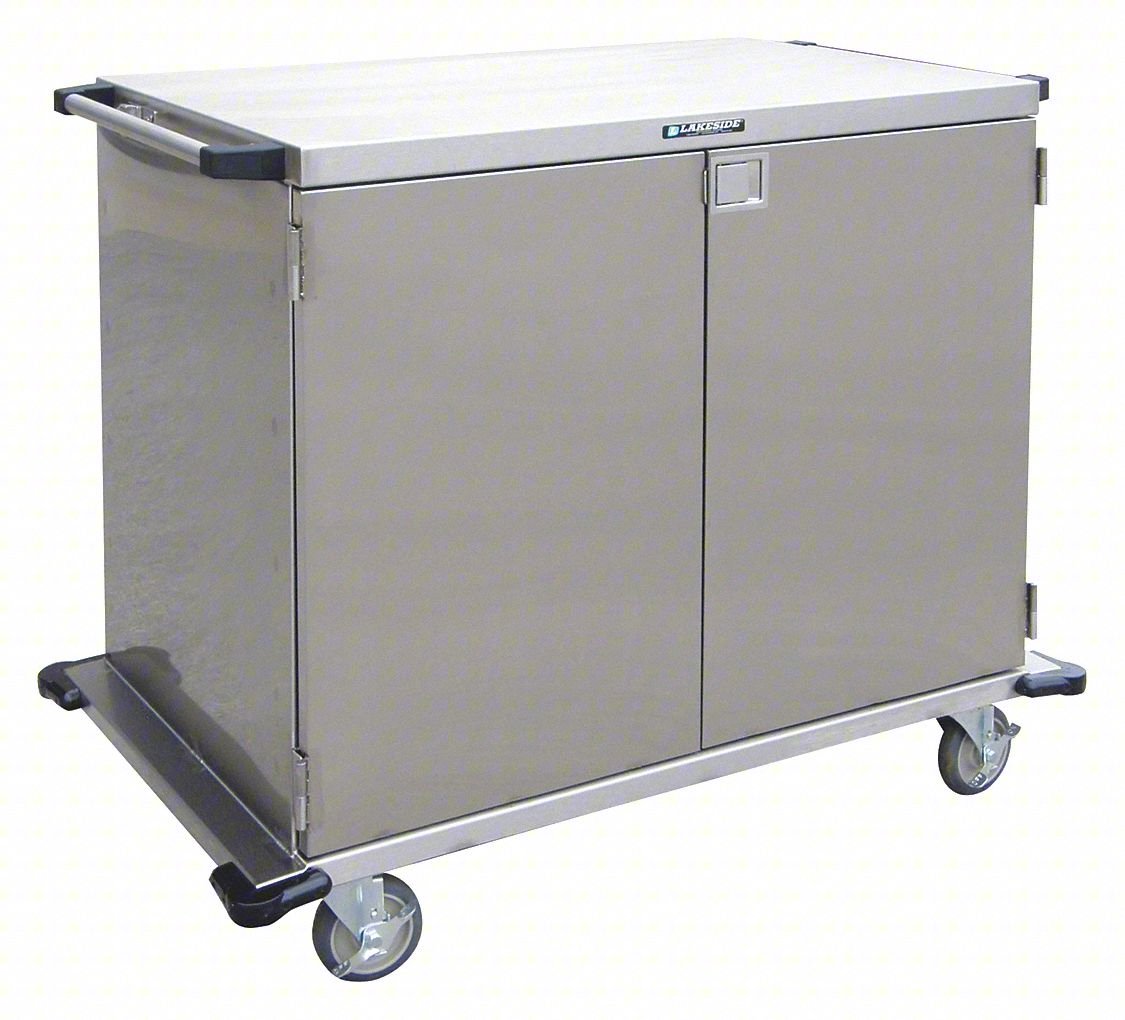 Case Cart,Silver Cabinet,Overall 39" H