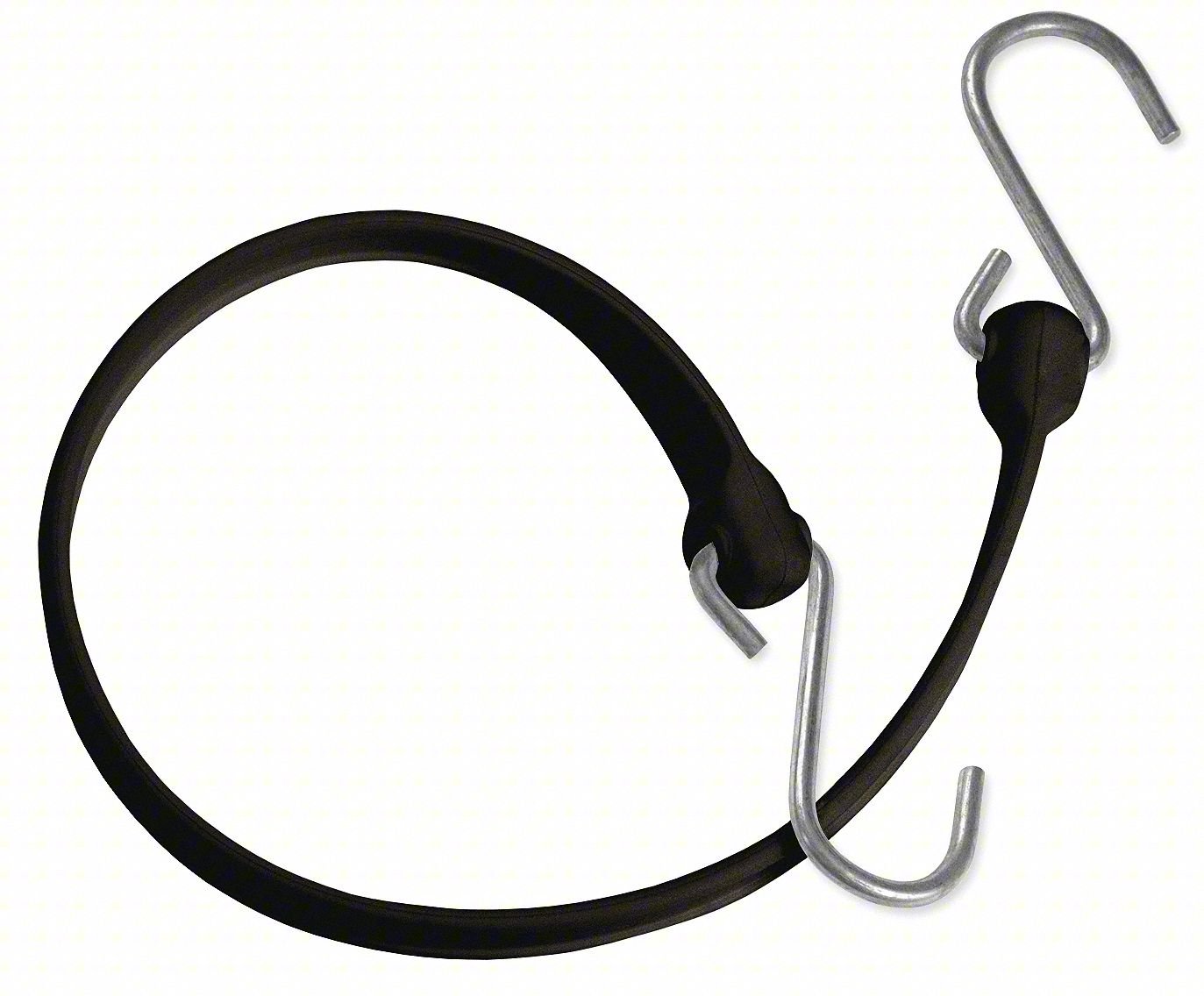 S-HOOK,1 1/2" W,BLACK