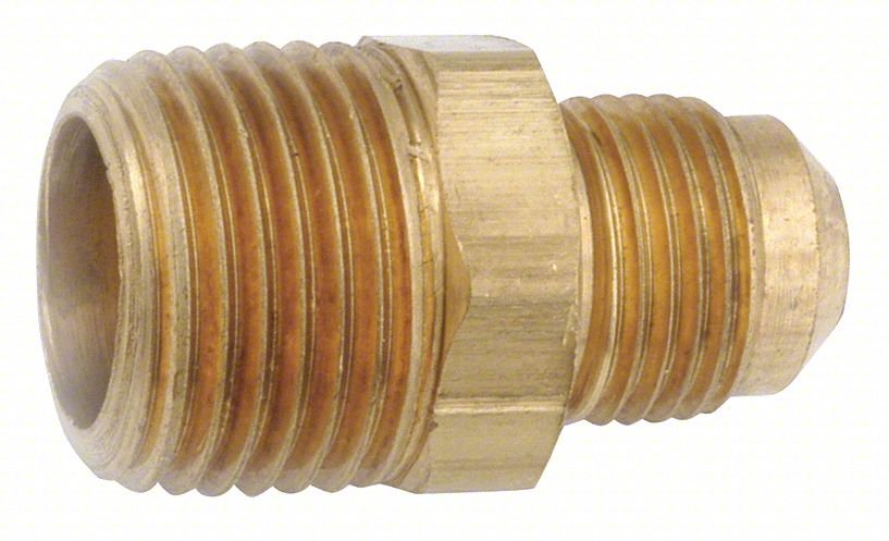 Male Connector,45 deg.,Male Flare x MNPT