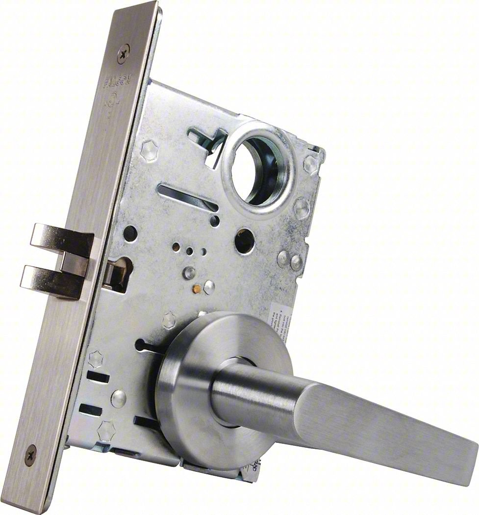 Lever Lockset,Mechanical,Passage,Grd. 1