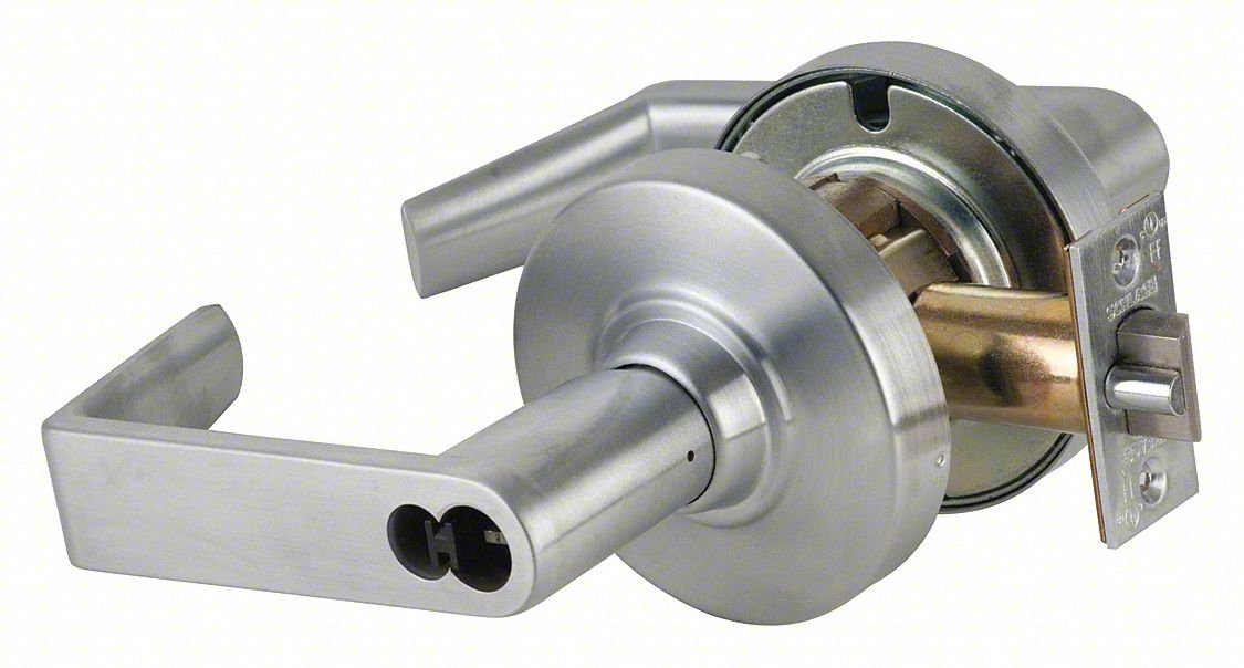 Lever Lockset,Mechanical,Storeroom,Grd.1