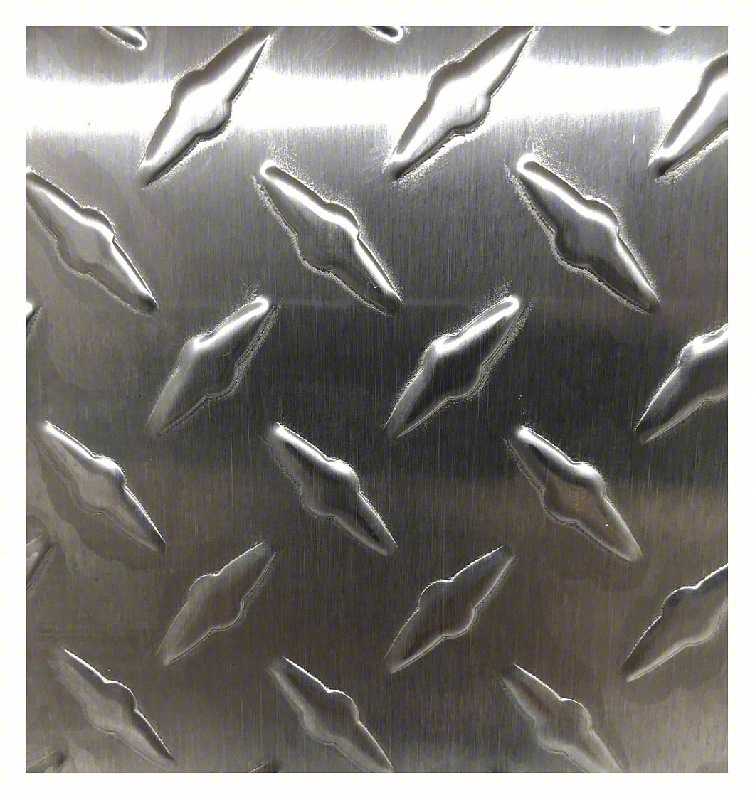 Silver SS Sheet,Square,48 in Overall W
