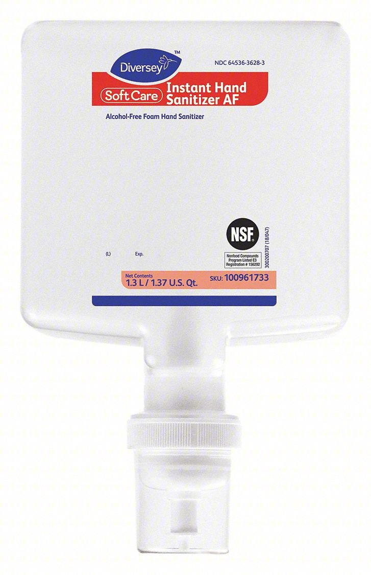 HAND SANITIZER, CARTRIDGE, 1300ML, PK6
