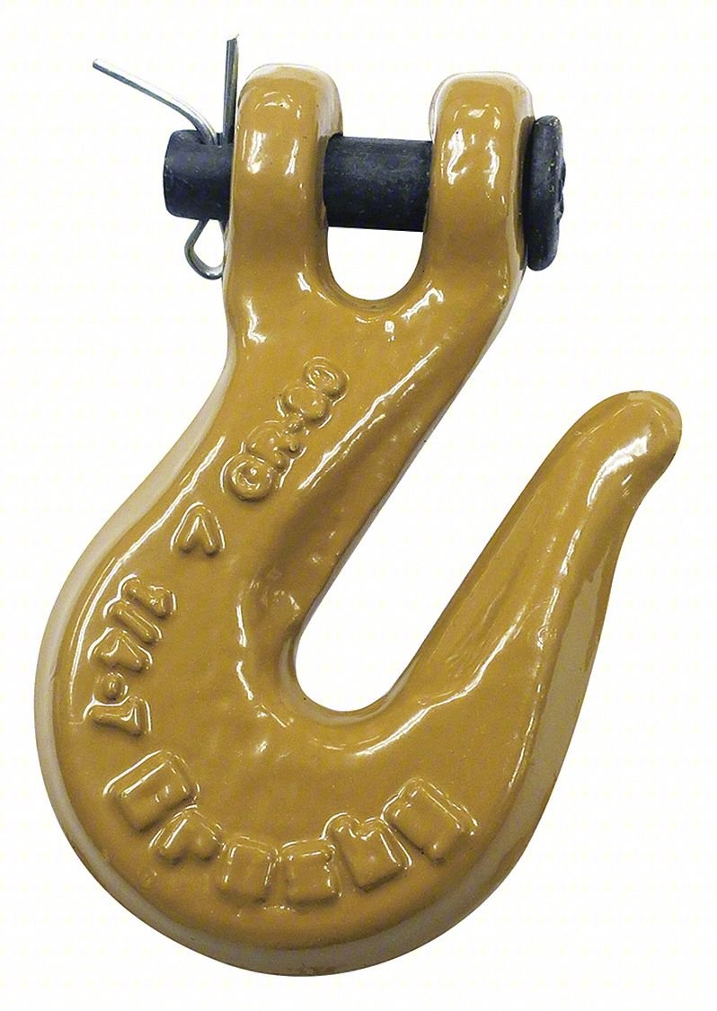 GRAB HOOK,ALLOY STEEL,3/8 IN,3,180 LB