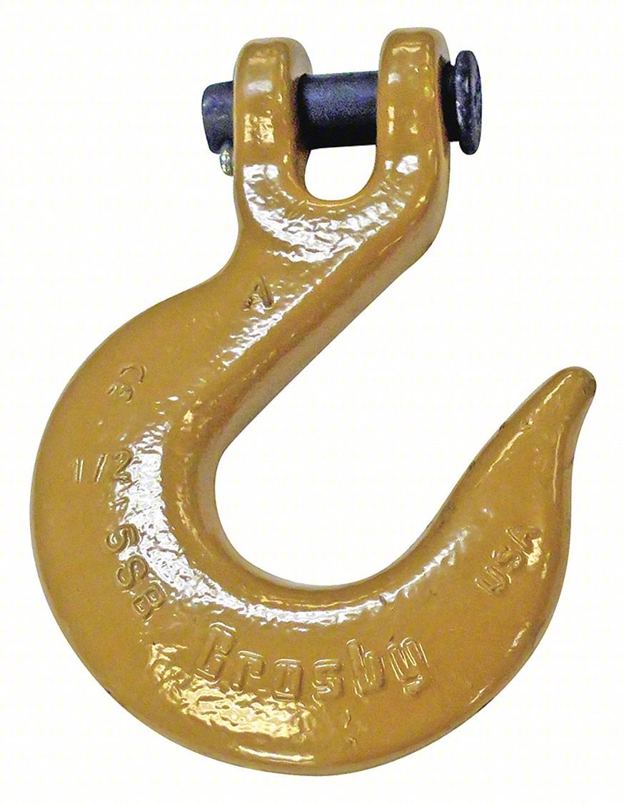 SLIP HOOK,ALLOY STEEL,1 3/4 IN,8,160 LB