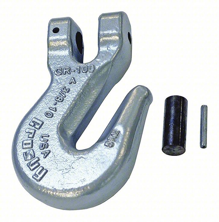 GRAB HOOK,ALLOY STEEL,3/8 IN,8,000 LB