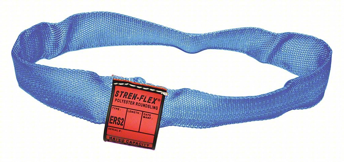ROUND SLING,ENDLESS,6 FT L,42,400 LB CAP