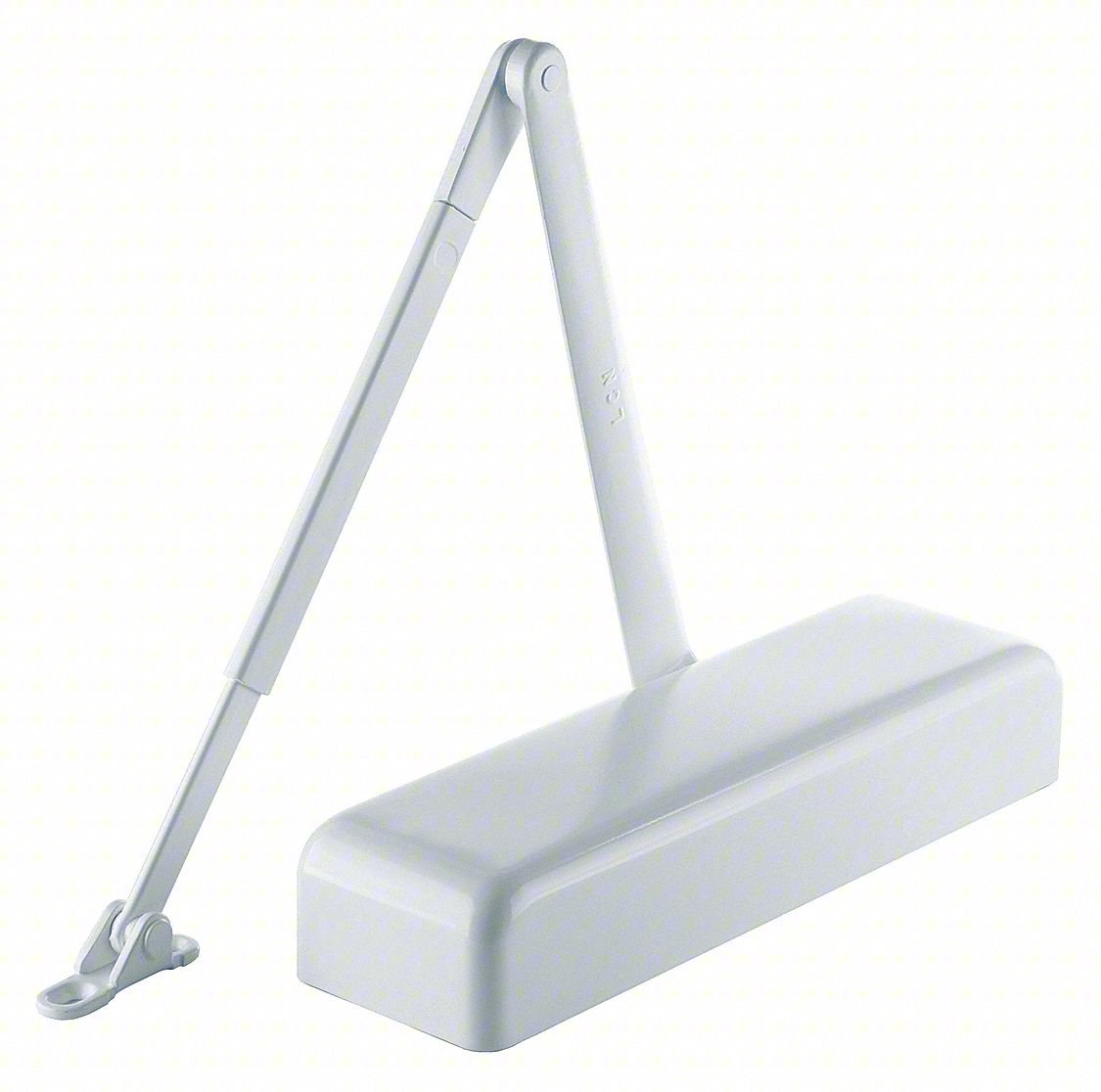 Door Closer,Hydraulic,Heavy Duty,White