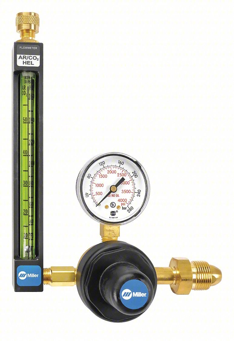 MILLER 1 Stage Flowmeter Regulator