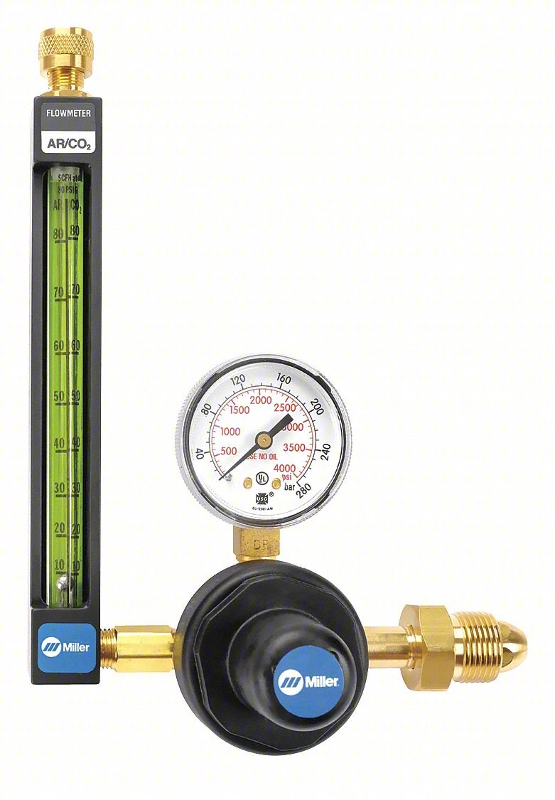 MILLER 1 Stage Flowmeter Regulator