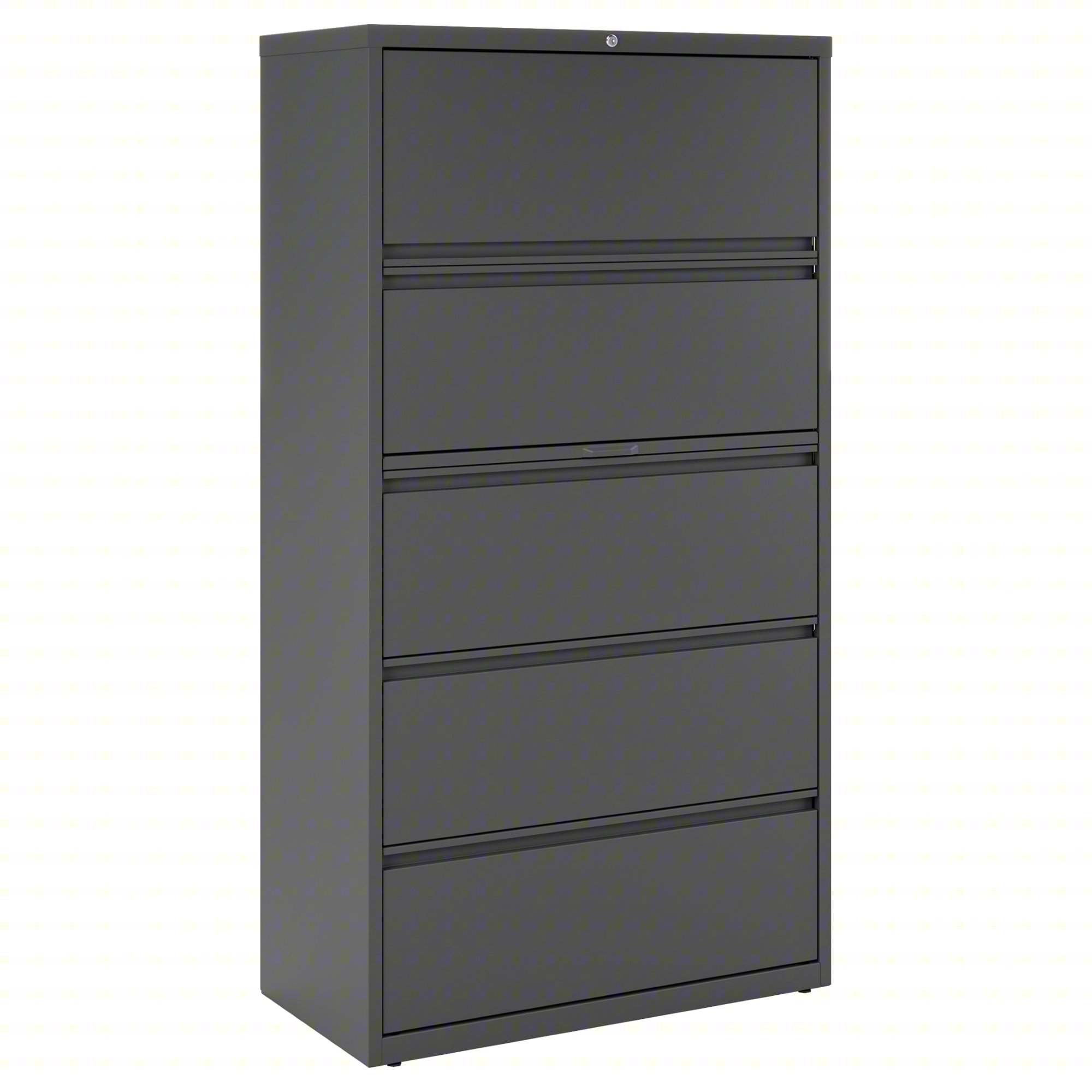 LATERAL FILE CABINET,CHARCOAL
