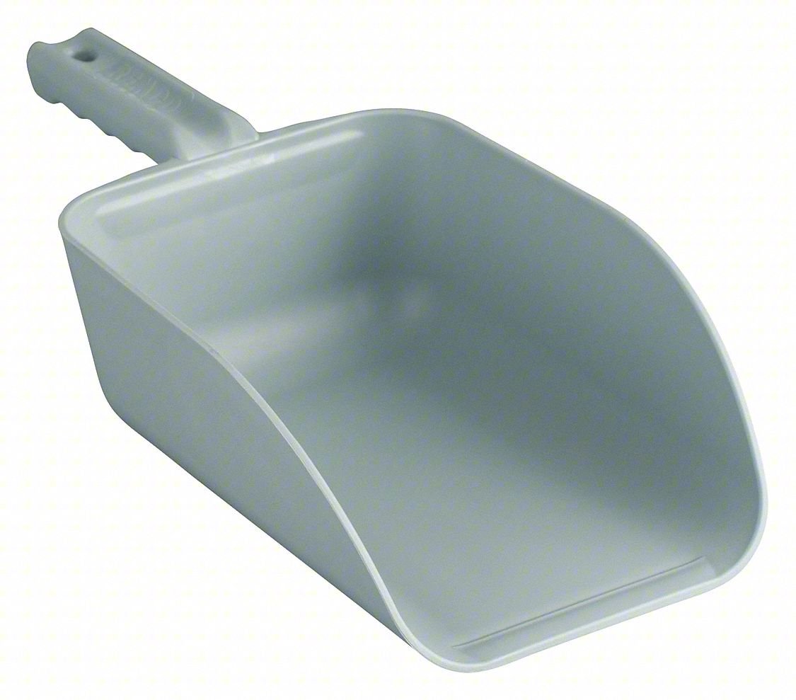 HAND SCOOP,15.1 IN L,GRAY