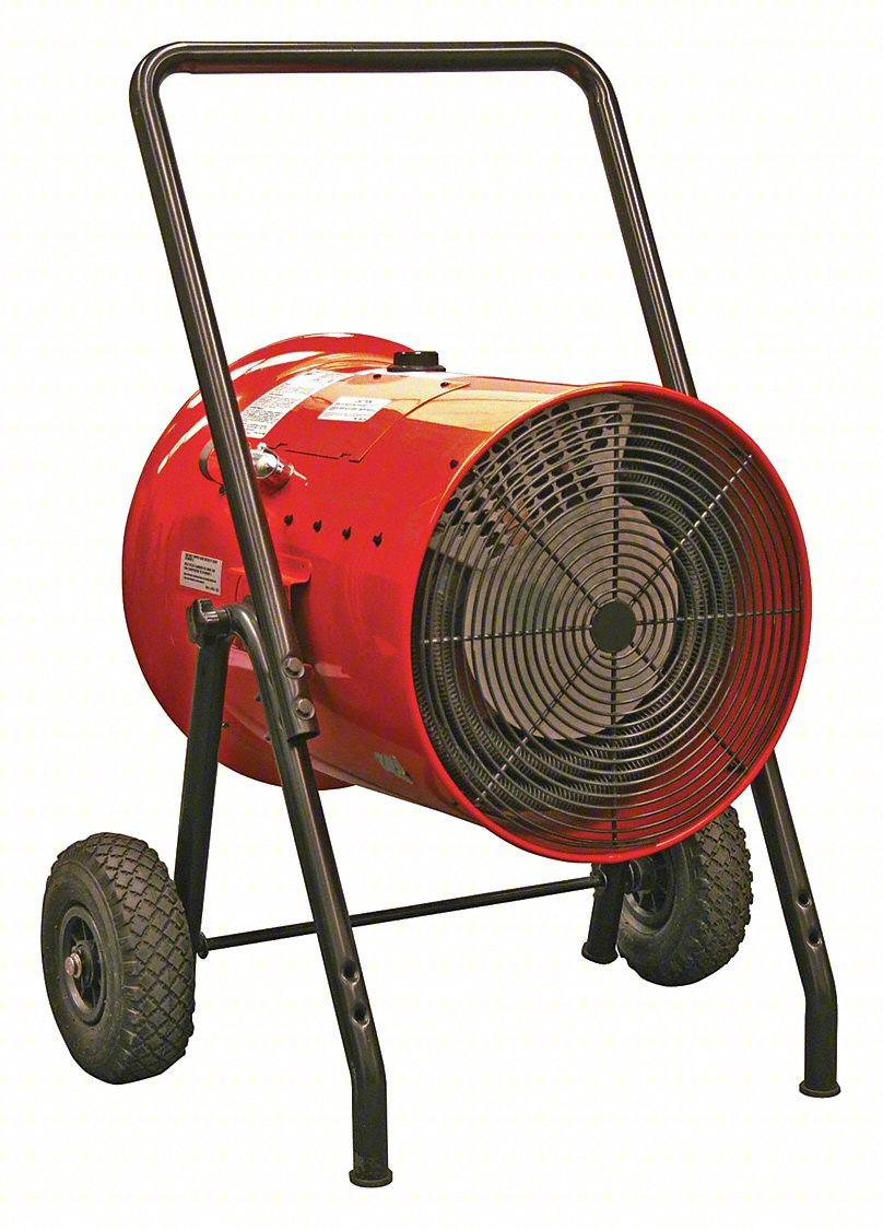 Prtbl Salamndr Elct Heatr,40" H,240V,1Ph