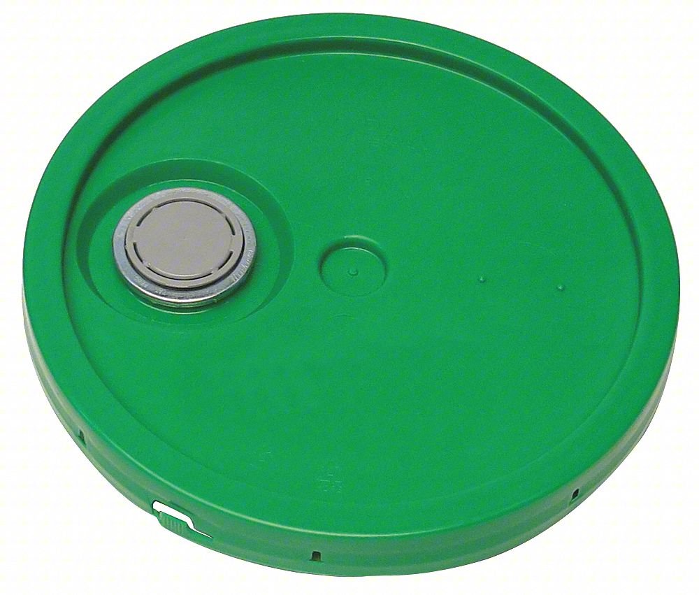 Plastic Pail Lid,Green,HDPE